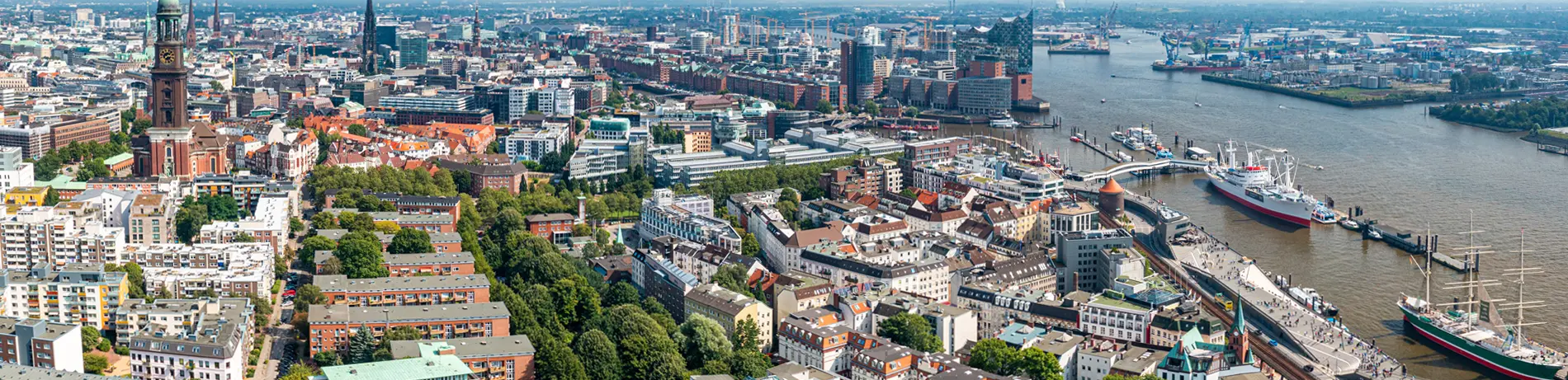 Hamburg im Sommer