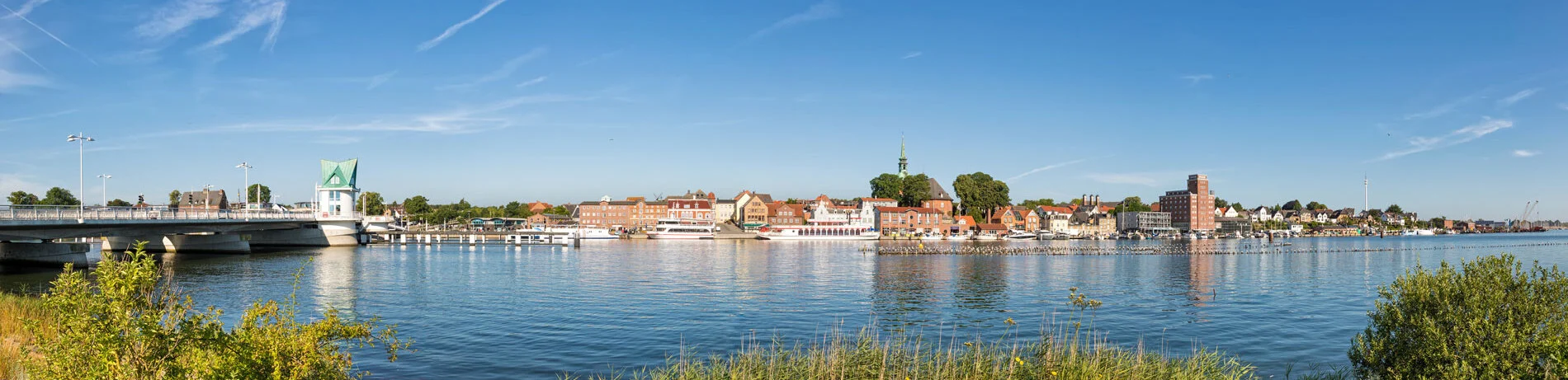 Panorama von Kappeln an der Schlei