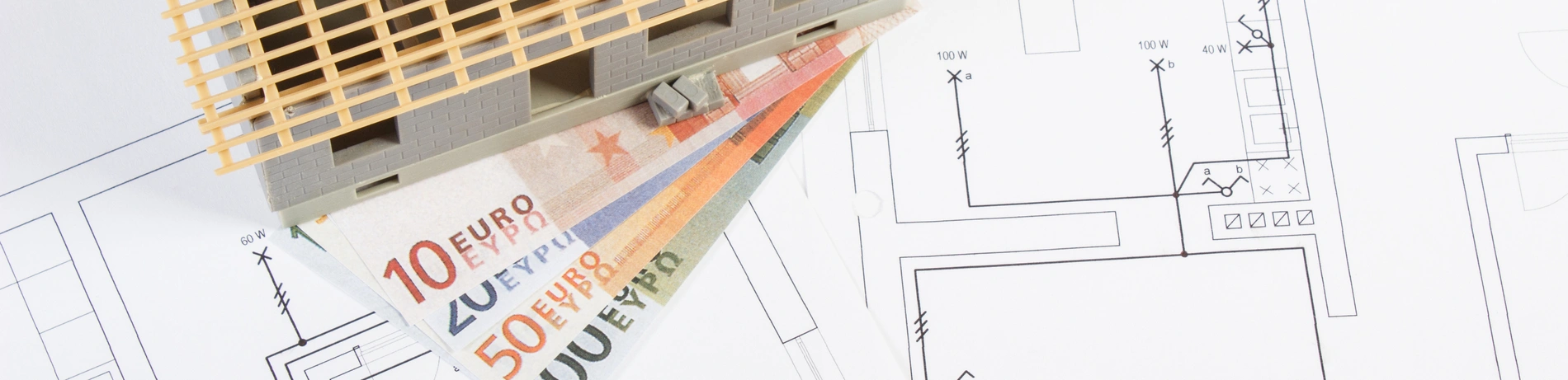 Haus, Geld, Finanzierung, Planung