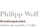 Bild von: Bestattungsinstitut Philipp Wolf Inh. Angelika Woller 