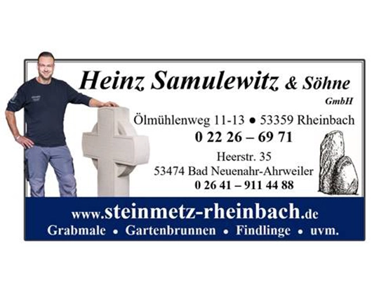 Galerie-Bild 1: Heinz Samulewitz & Söhne GmbH aus Rheinbach von Heinz Samulewitz & Söhne GmbH , Grabmale & Steinmetz-Kunst