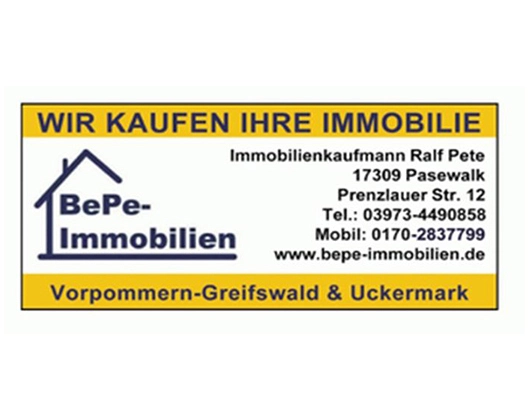 Galerie-Bild 1: BePe-Immobilien aus Boock von BePe-Immobilien Immobilienkaufmann Ralf Pete 