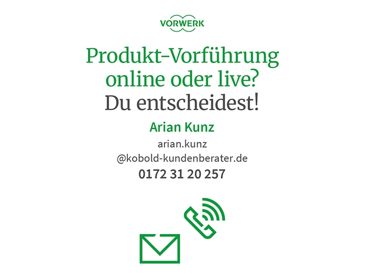 Galerie-Bild 3: Vorwerk Kundenberater Arian Kunz aus Hamburg Bergedorf von Vorwerk Kundenberater Arian Kunz