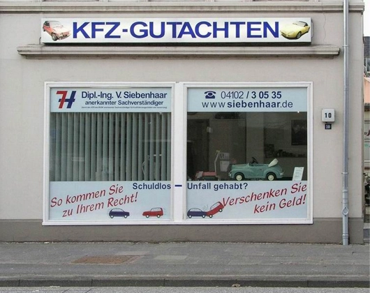 Galerie-Bild 1: KFZ-Sachverständigenbüro aus Ahrensburg von Siebenhaar, Volker, Dipl.-Ing., Autosachverständiger