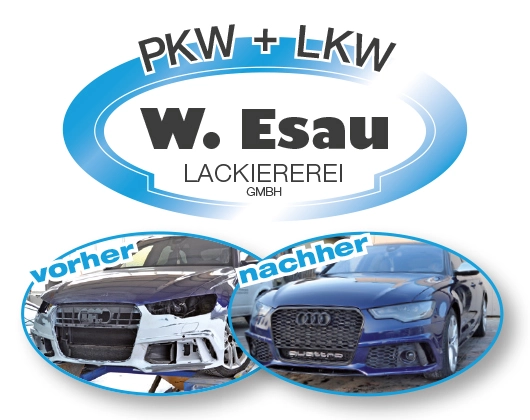 Galerie-Bild 1: W. Esau aus Westerstede von W. Esau PKW + LKW Lackiererei GmbH - , Betriebsurlaub 15.7.24 - 26.7.24