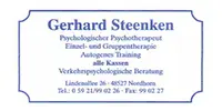 Bild von: Dipl.- Psych. Gerhard Steenken 