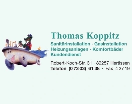 Galerie-Bild 1: Thomas Koppitz aus Illertissen von Koppitz, Thomas, Gas- und Sanitärinstall.