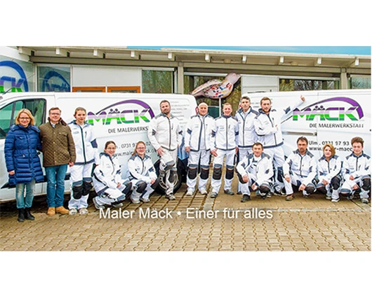 Galerie-Bild 1: Ulm-Maeck-Malerbetetrieb-Team von Mäck GmbH Die Malerwerkstatt 