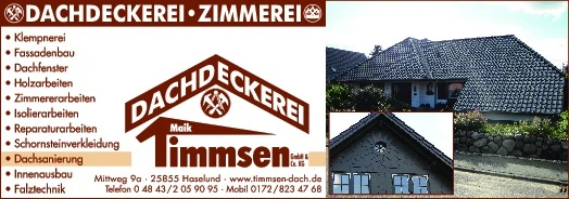 Galerie-Bild 1: Dachdeckerei Maik Timmsen aus Haselund von Dachdeckerei Timmsen, Maik GmbH & Co. KG 