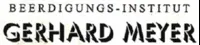 Bild von: Beerdigungs-Institut Meyer Gerhard 