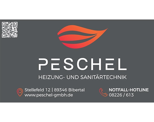 Galerie-Bild 1: Peschel GmbH aus Bibertal von Peschel GmbH Heizung- und Sanitärtechnik 