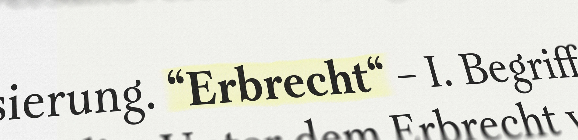 Erbrecht, Text, Textmaker, Schrift, Wichtig, Markiert